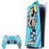 Cartoon Network Powerpuff Girls Bubbles Blue Hearts PlayStation PS5 Skins