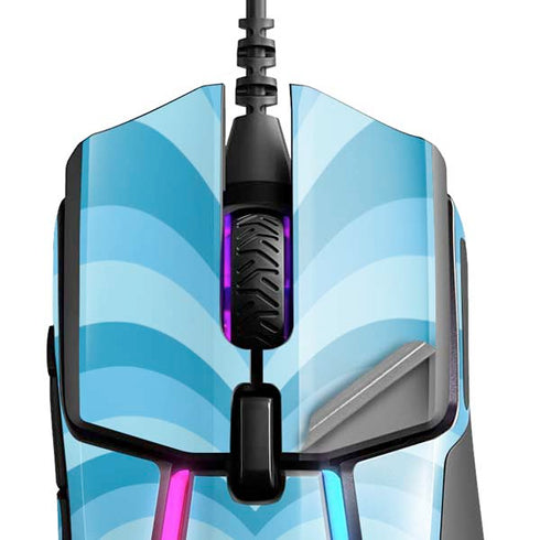 Cartoon Network Powerpuff Girls Bubbles Blue Hearts SteelSeries Rival 600 Gaming Mouse Skin