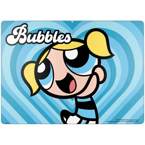 Cartoon Network Powerpuff Girls Bubbles Blue Hearts Surface Laptop 7 15in Skin