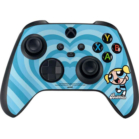 Cartoon Network Powerpuff Girls Bubbles Blue Hearts Xbox Series X Bundle Skin