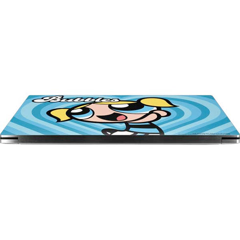 Cartoon Network Powerpuff Girls Bubbles Blue Hearts Dell XPS Skin