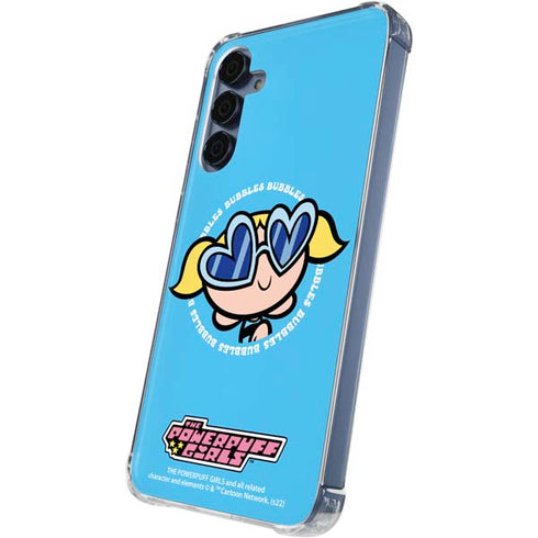 Cartoon Network Powerpuff Girls Bubbles Galaxy A35 5G Clear Case