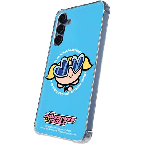 Cartoon Network Powerpuff Girls Bubbles Galaxy A55 5G Clear Case
