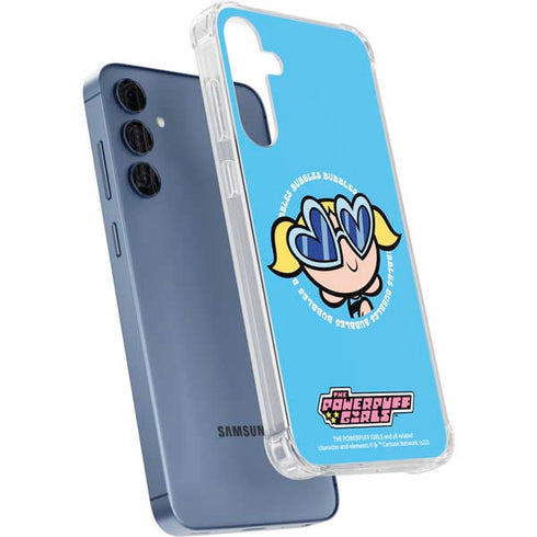Cartoon Network Powerpuff Girls Bubbles Galaxy A55 5G Clear Case