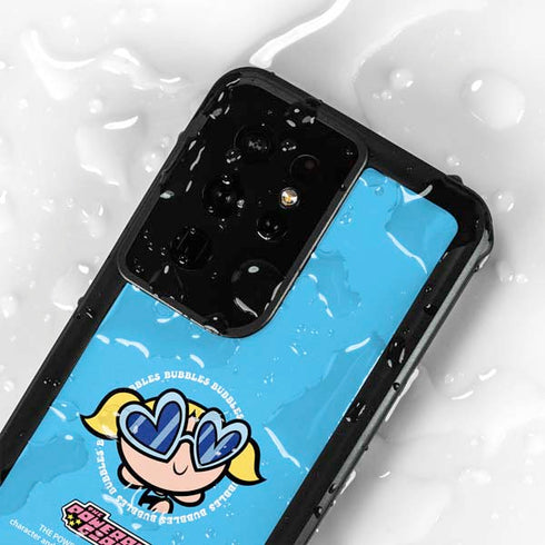Cartoon Network Powerpuff Girls Bubbles Galaxy S24 Ultra Waterproof Case