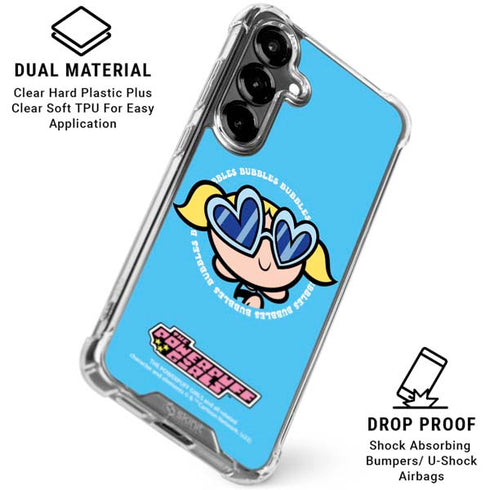 Cartoon Network Powerpuff Girls Bubbles Galaxy S26 Plus Clear Case