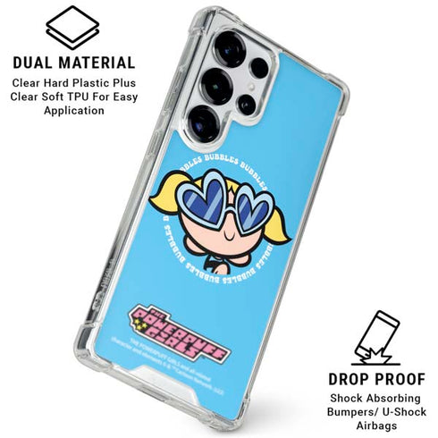 Cartoon Network Powerpuff Girls Bubbles Galaxy S26 Ultra Clear Case