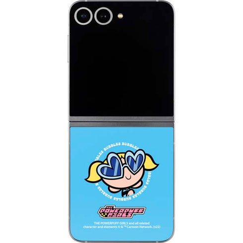Cartoon Network Powerpuff Girls Bubbles Galaxy Z Flip6 Skin