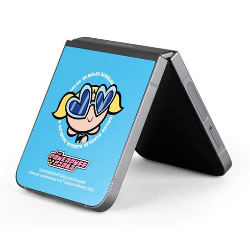 Cartoon Network Powerpuff Girls Bubbles Galaxy Z Flip6 Skin