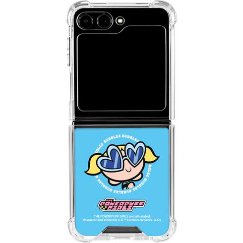 Cartoon Network Powerpuff Girls Bubbles Galaxy Z Flip6 Clear Case
