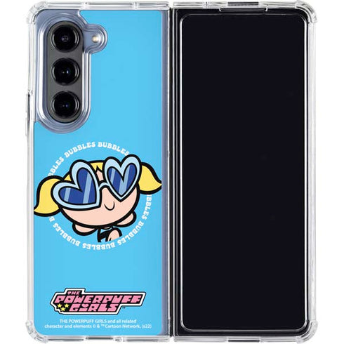 Cartoon Network Powerpuff Girls Bubbles Galaxy Z Fold5 5G Clear Case