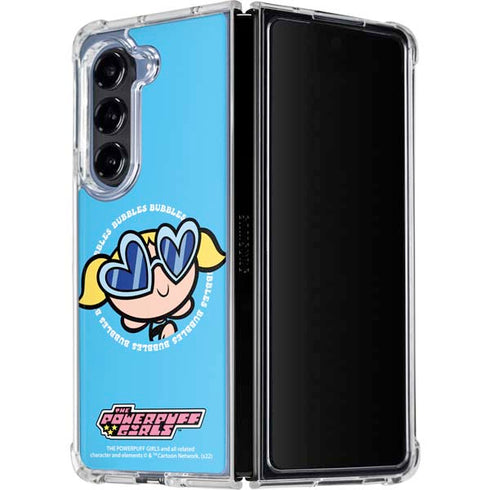 Cartoon Network Powerpuff Girls Bubbles Galaxy Z Fold5 5G Clear Case