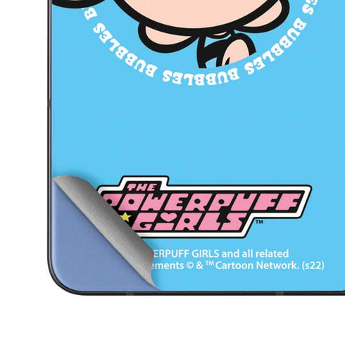 Cartoon Network Powerpuff Girls Bubbles Galaxy Z Fold5 5G Skin
