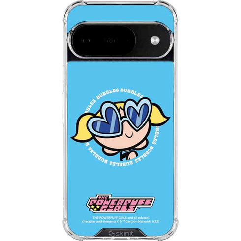Cartoon Network Powerpuff Girls Bubbles Google Pixel 10 Clear Case