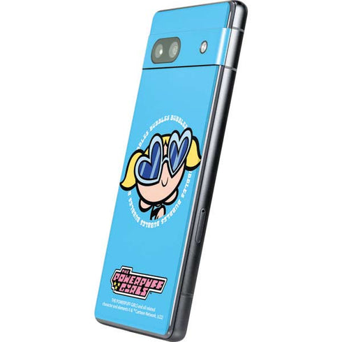 Cartoon Network Powerpuff Girls Bubbles Google Pixel 7a Skin
