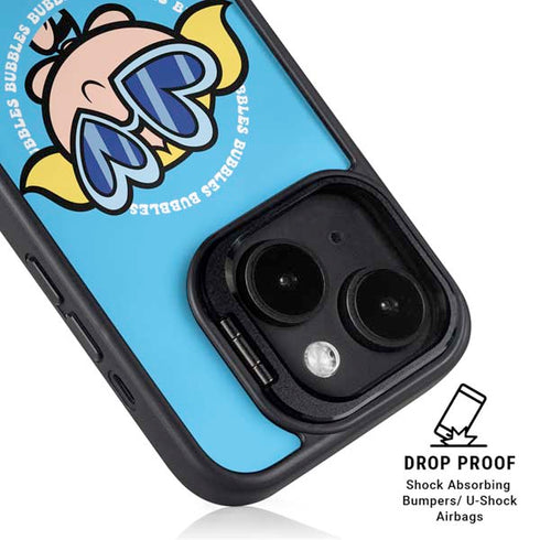Cartoon Network Powerpuff Girls Bubbles iPhone 14 Plus Kickstand Case