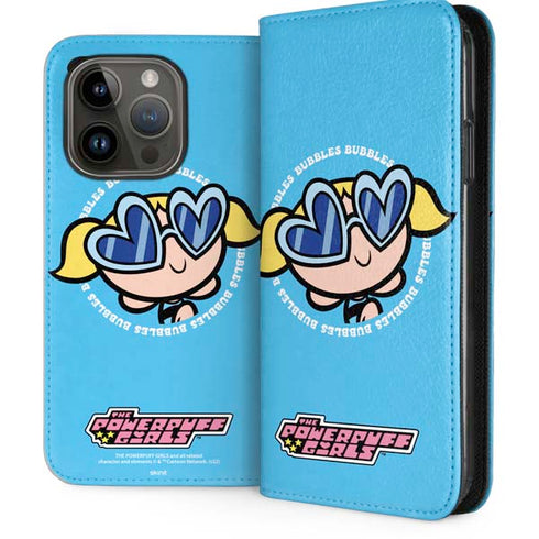 Cartoon Network Powerpuff Girls Bubbles iPhone 15 Pro Folio Case