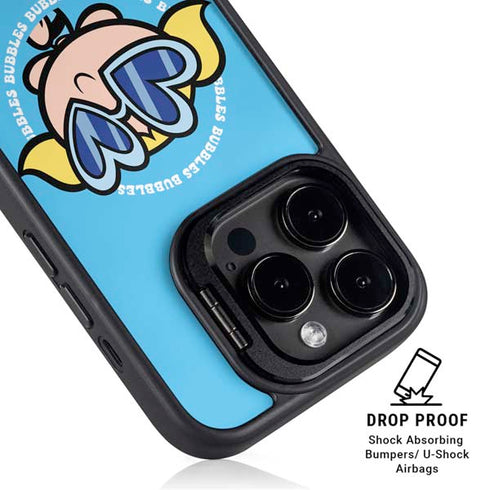 Cartoon Network Powerpuff Girls Bubbles iPhone 16 Pro Kickstand Case