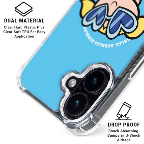 Cartoon Network Powerpuff Girls Bubbles iPhone 17 Clear Case