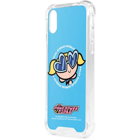 Cartoon Network Powerpuff Girls Bubbles iPhone XS Clear Case