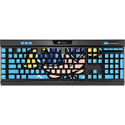 Cartoon Network Powerpuff Girls Bubbles K95 RGB PLATINUM Mechanical Gaming Keyboard Skin