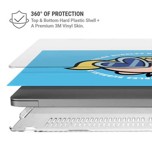 Cartoon Network Powerpuff Girls Bubbles MacBook Cases