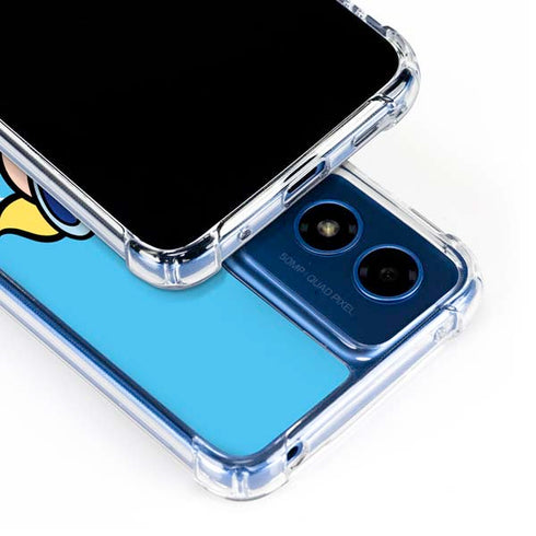 Cartoon Network Powerpuff Girls Bubbles Moto G Play 4G (2024) Clear Case