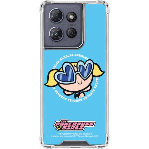 Cartoon Network Powerpuff Girls Bubbles Moto G Power 5G (2025) Clear Case