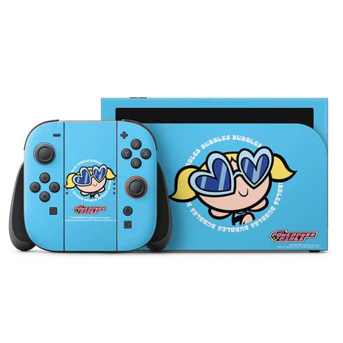 Cartoon Network Powerpuff Girls Bubbles Nintendo Skins