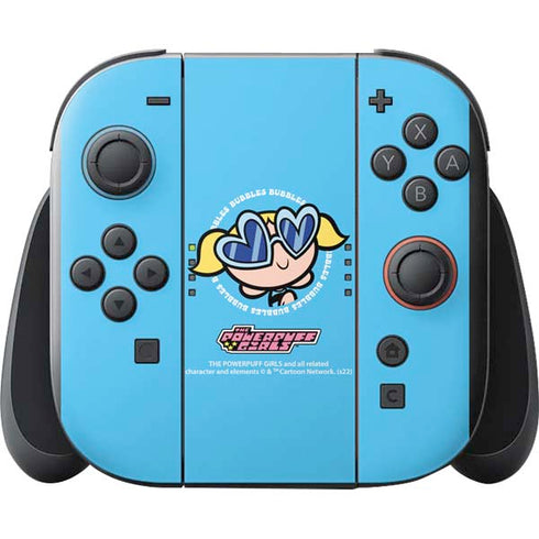 Cartoon Network Powerpuff Girls Bubbles Nintendo Switch 2 (2025) with Joy-Con Skin