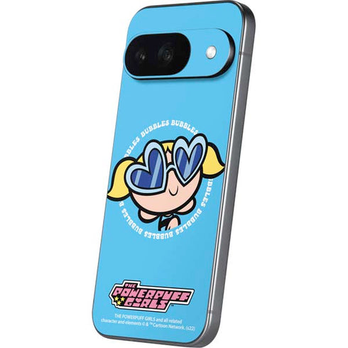 Cartoon Network Powerpuff Girls Bubbles Google Pixel 9 Skin