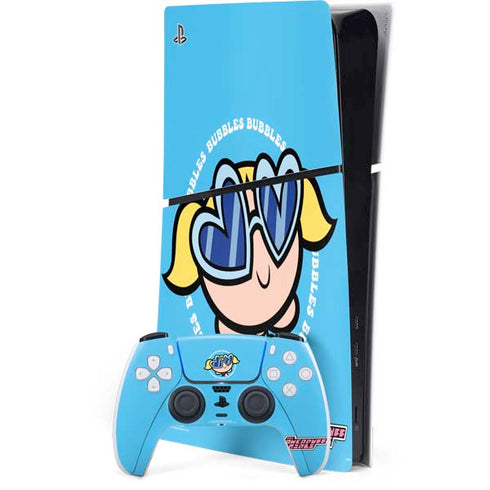 Cartoon Network Powerpuff Girls Bubbles PlayStation PS5 Skins