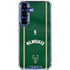 NBA Milwaukee Bucks Jersey Galaxy S25 FE Clear Case