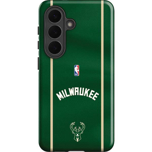 NBA Milwaukee Bucks Jersey Galaxy S26 Impact Case