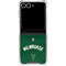 NBA Milwaukee Bucks Jersey Galaxy Z Flip7 Clear Case