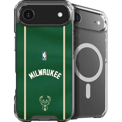 NBA Milwaukee Bucks Jersey iPhone 17 Air MagSafe Case