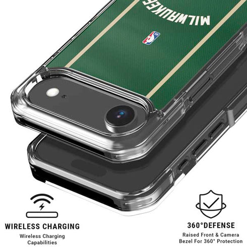 NBA Milwaukee Bucks Jersey iPhone 17 Air MagSafe Case