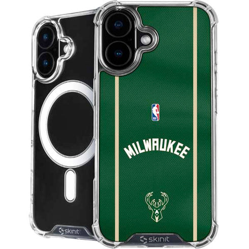 NBA Milwaukee Bucks Jersey iPhone 17 MagSafe Case