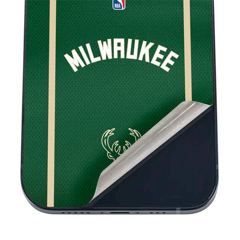 NBA Milwaukee Bucks Jersey iPhone 17 Pro Skin