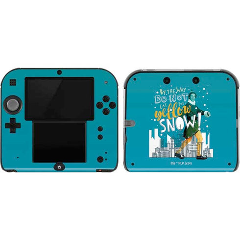 Elf Buddy Don’t Eat Yellow Snow Nintendo 2DS Skin