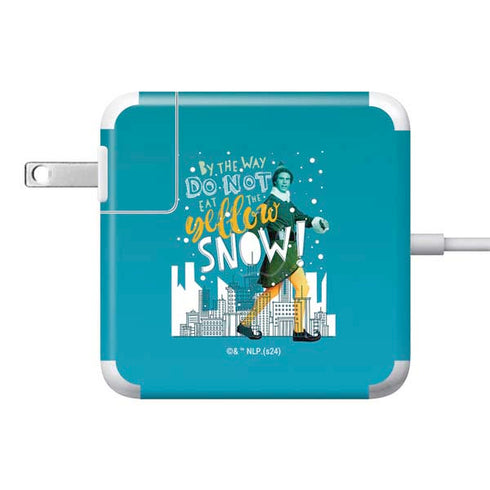 Elf Buddy Don’t Eat Yellow Snow 85W Power Adapter (15 and 17 inch MacBook Pro Charger) Skin
