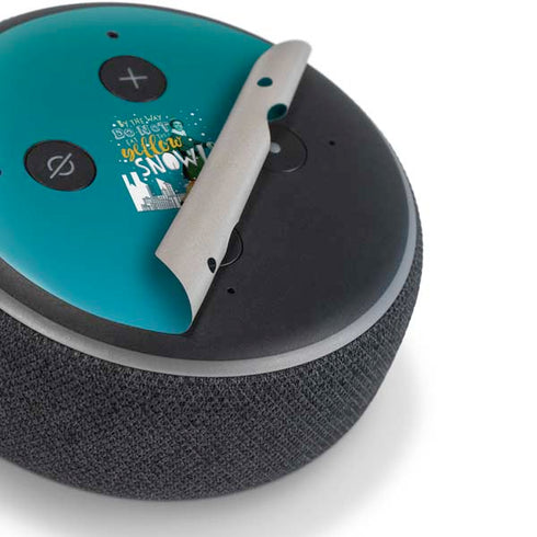 Elf Buddy Don’t Eat Yellow Snow Amazon Echo Dot Skin