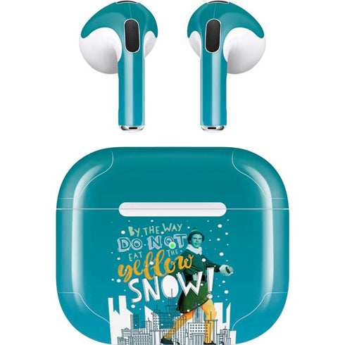 Elf Buddy Don’t Eat Yellow Snow Apple AirPods (3rd Gen 2021) Skin