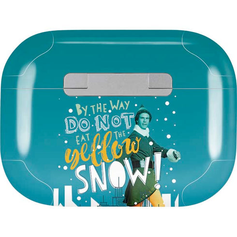 Elf Buddy Don’t Eat Yellow Snow Apple AirPods Pro Skin