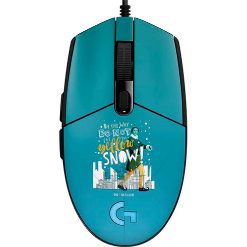 Elf Buddy Don’t Eat Yellow Snow G203 Prodigy RGB Wired Gaming Mouse Skin