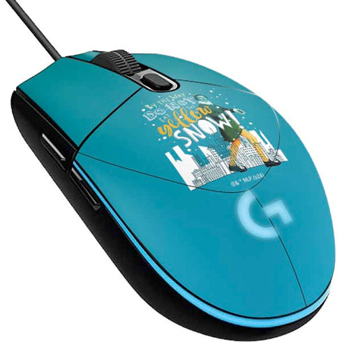 Elf Buddy Don’t Eat Yellow Snow G203 Prodigy RGB Wired Gaming Mouse Skin