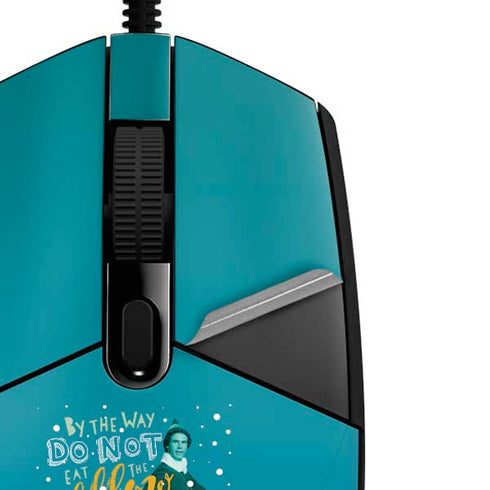 Elf Buddy Don’t Eat Yellow Snow G203 Prodigy RGB Wired Gaming Mouse Skin