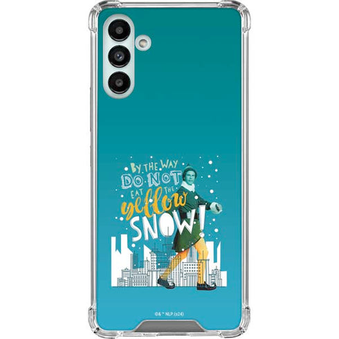Elf Buddy Don’t Eat Yellow Snow Galaxy A13 5G Clear Case
