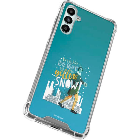 Elf Buddy Don’t Eat Yellow Snow Galaxy A14 5G Clear Case