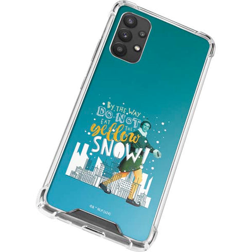 Elf Buddy Don’t Eat Yellow Snow Galaxy A32 5G Clear Case